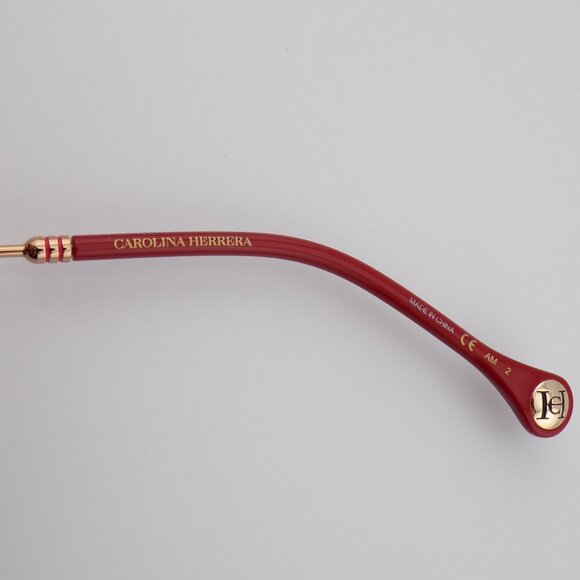 Carolina Herrera Heart Cut Out Shades, Round Rimless Stainless Steel Unique Y2K main image 15